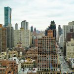 View out of The Consulate General of Germany, 871 United Nations Plaza, New York Nr. 6601: High Line New York, March 2016 © Dr. Oda Cordes